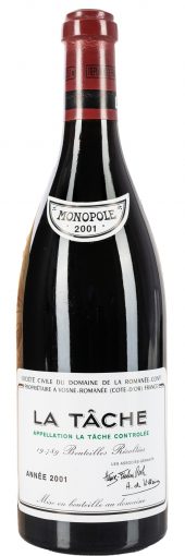 2001 Domaine de la Romanee Conti La Tache Grand Cru 750ml